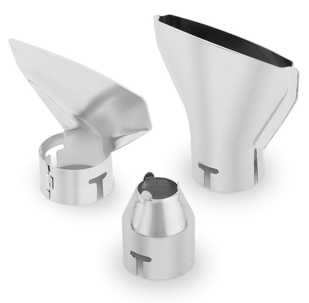 Wagner 3-delige spuitmondset voor FURNO heteluchtpistolen met 14 mm centreerdop en brede spuitmond