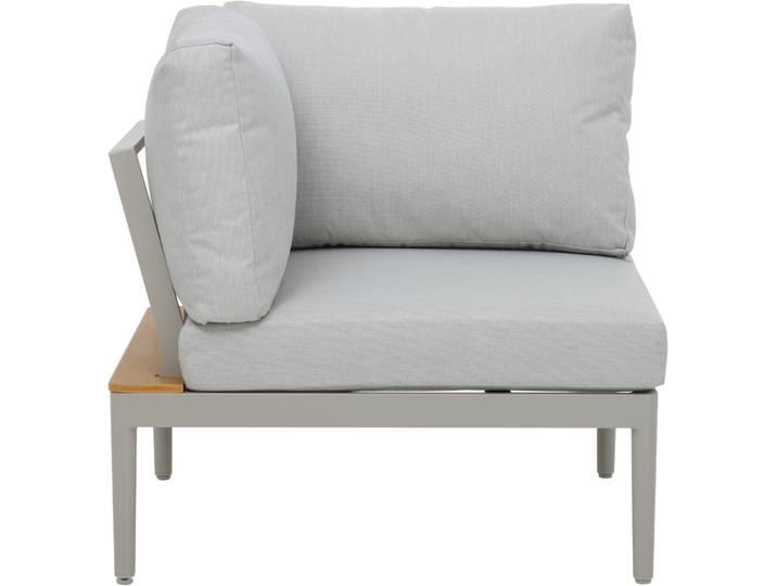 Loungeelement Florida hellgrau Aluminium