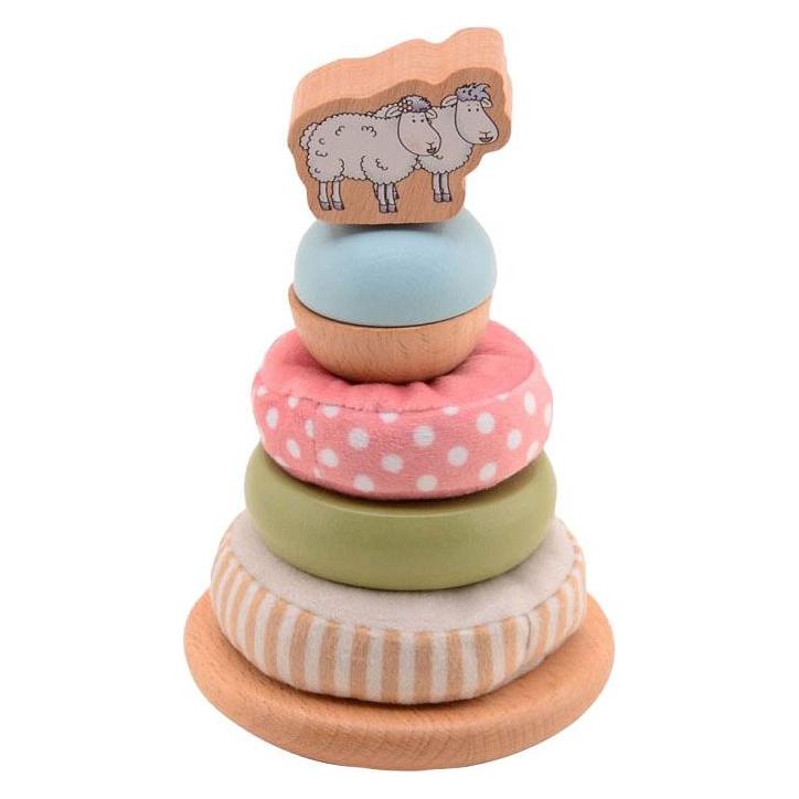 Johntoy Mike &amp Molly Stapelturm mit weichen Ringen (68867583)