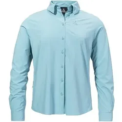 SCHÖFFEL Damen Bluse Blouse Style Dunajec WMN, Größe 44 in Blau Blau