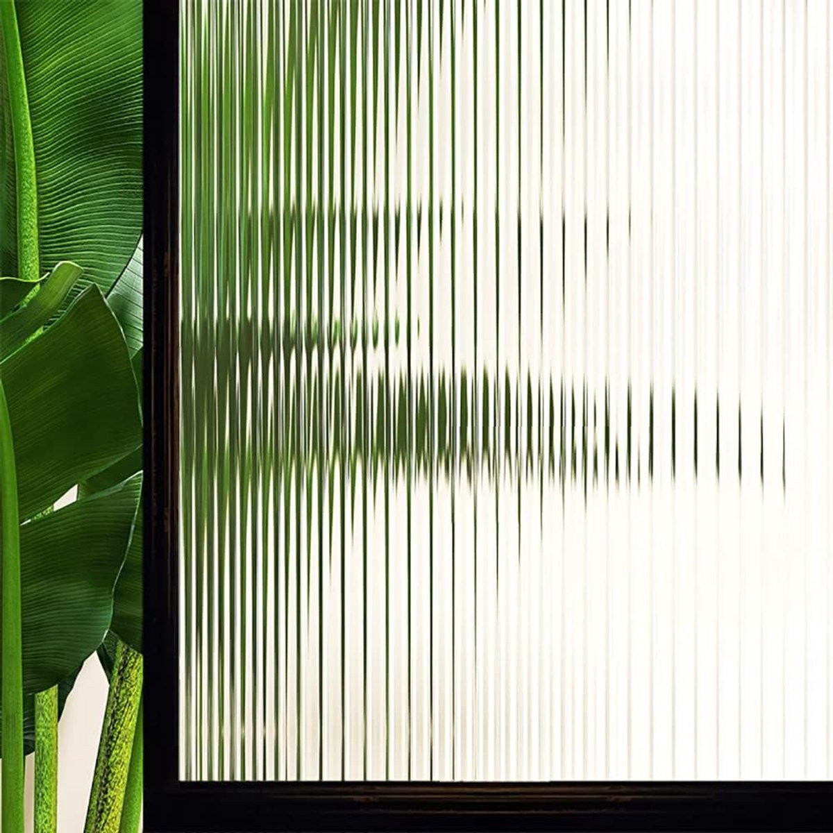 Wit Statische Raamfolie voor Privacy en Decoratie - 200 x 40 cm