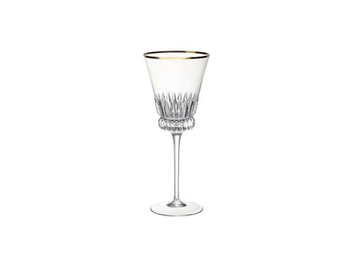 Villeroy & Boch - Grand Royal Gold Rotweinkelch Set mit Goldrand, Weingläser à 200 ml, Kristallglas, Klar