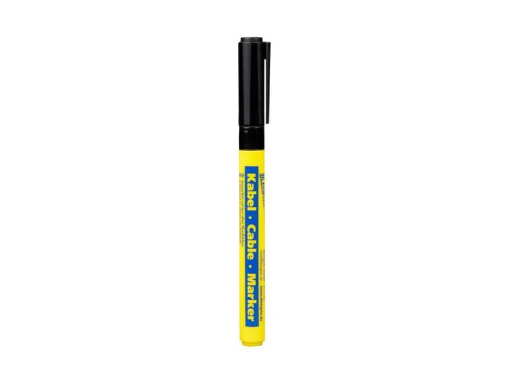 Bleispitz Kabel-Marker Schwarz 0.75 mm