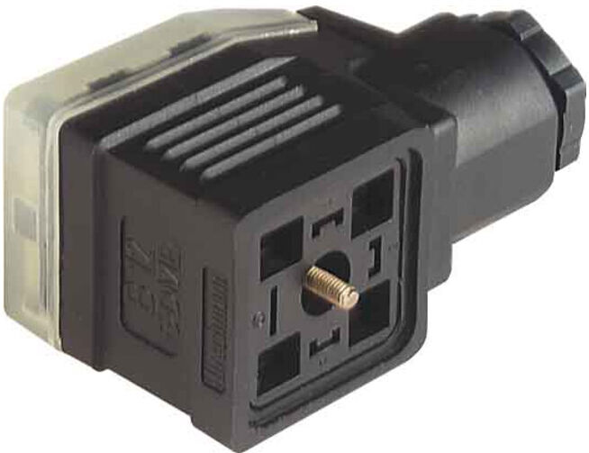 hirschmann Connecteur de valve GDME 3020 noir (934455100)