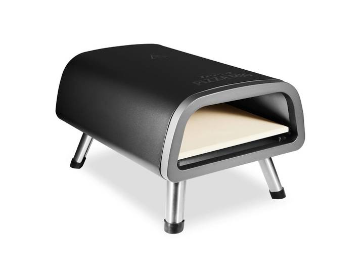 Trisa Electronics Pizzaofen, Anthrazit, Metall, 59x29.5x36 cm, Fsc, Reach, Kochgeschirr, Küchengeräte, Sonstige Küchengeräte