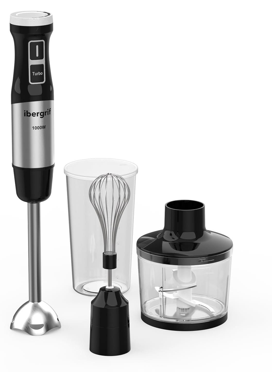 Selius 4-in-1 Staafmixer 1000 W met accessoires