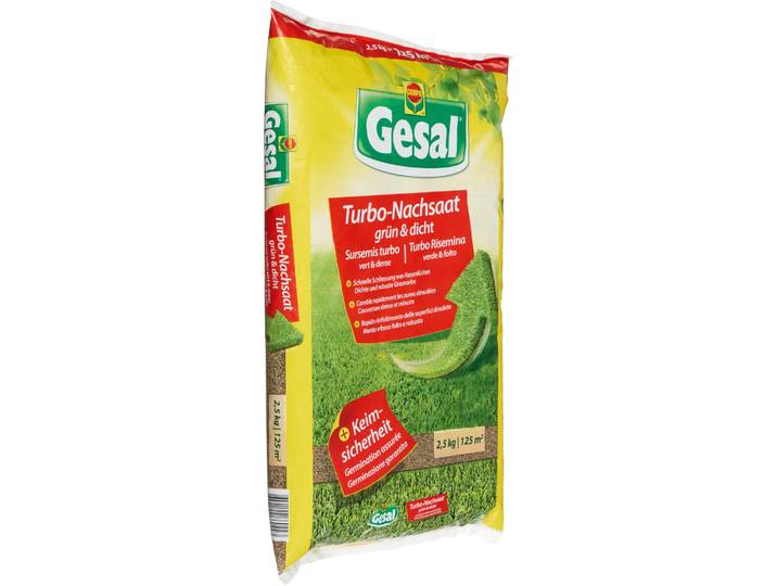 Gesal Turbo-Nachsaat grün & dicht 2.5Kg