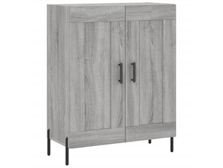 Roanoer Sideboard Grau Sonoma 69,5x34x90 cm Holzwerkstoff Schrank Stilvolle Kommode für Wohnzimmer und Flur, bietet viel Stauraum sowie eine praktische Ablagefläche für Dekoration.