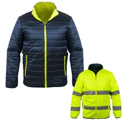 Warnschutzjacke Winter Reversible High Visibility Größe L VITO