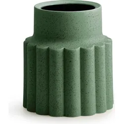 Mylla Vase niedrig, grün