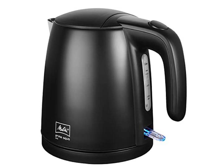 MELITTA 1018-05 Bouilloire en acier inoxydable Prime Aqua mini 1\,0 l 2200 W Noir