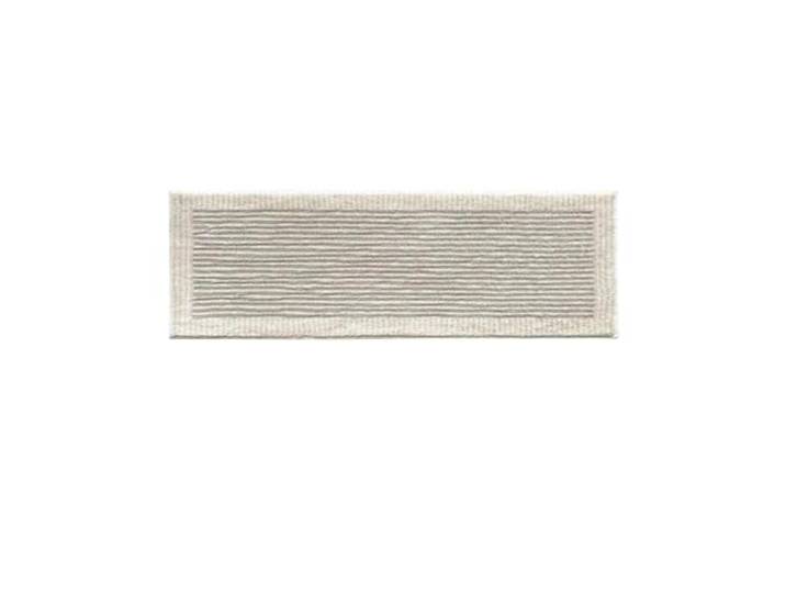 YXINAER gestreifter Teppich Teppich for Schlafzimmer-Nachttisch Minimalistische gestreifte Bodenmatte, langer Teppich, Beige, Heimdekoration(Type 6,120x300cm)