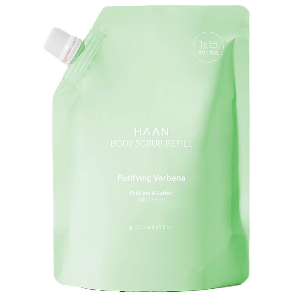 Haan Body Scrub Exfoliate and Soften 200mL Purifying Verbena Refill
