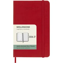 Moleskine, Agenda, Schüleragenda Hard Cover Weekly Notebook (A6, 1 Woche / 1 Seite)