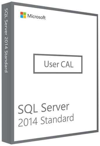 Microsoft Sql Server Std 2014 - 10 Käyttäjälisenssiä