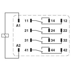 Phoenix Contact REL-IR4/L-120AC/4X21AU Industrierelais Piece 10 St. 2903684