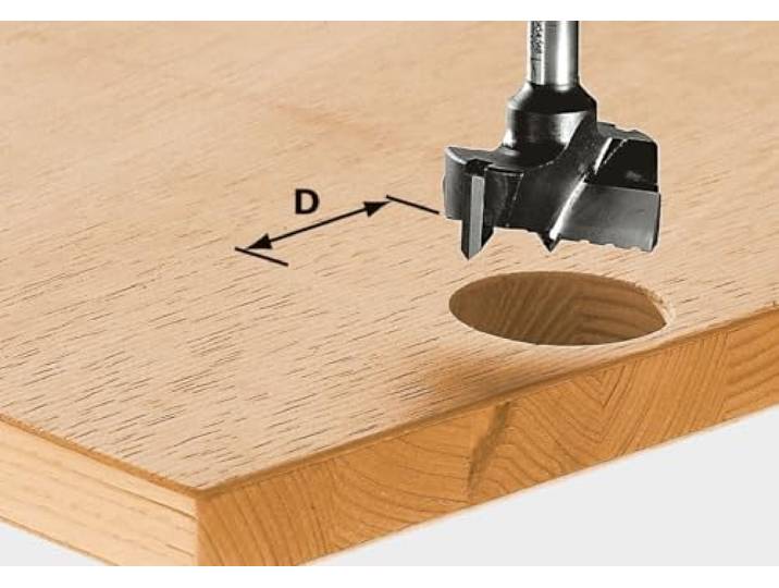 Festool Fraise pour ferrures HW S8 D20