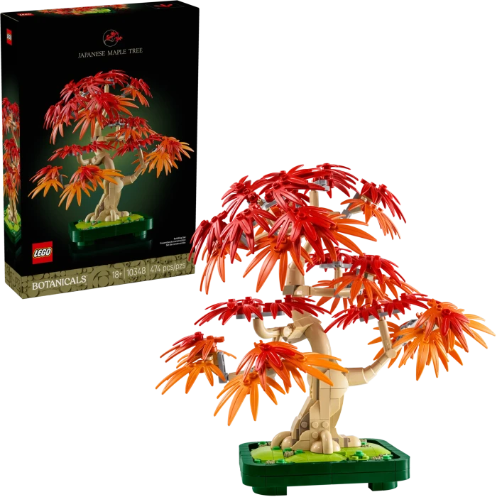 LEGO Botanicals 10348 Japanischer Roter Ahorn - Bonsai-Baum