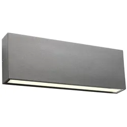 Redo 90388 KAMAL Außenwandleuchte SMD LED 15W | 1000lm | 3000 K | IP54 - Anthrazit