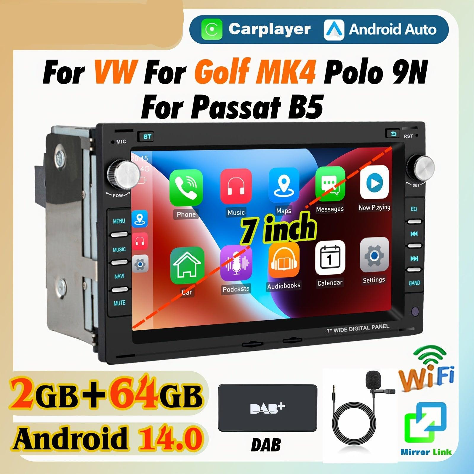Selius Multifunctionele Android 14 Autoradio - Car Stereo - Auto Multimedia - Navigatiesysteem