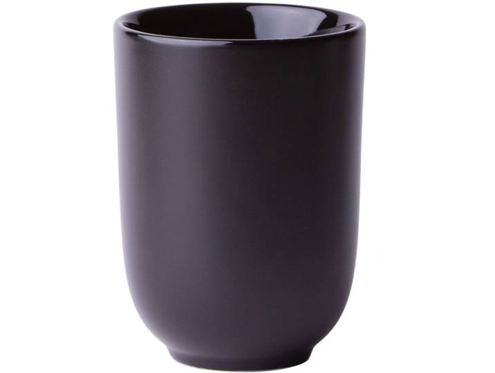 Kaffeetasse Flow schwarz Porzellan - Kaffeetasse