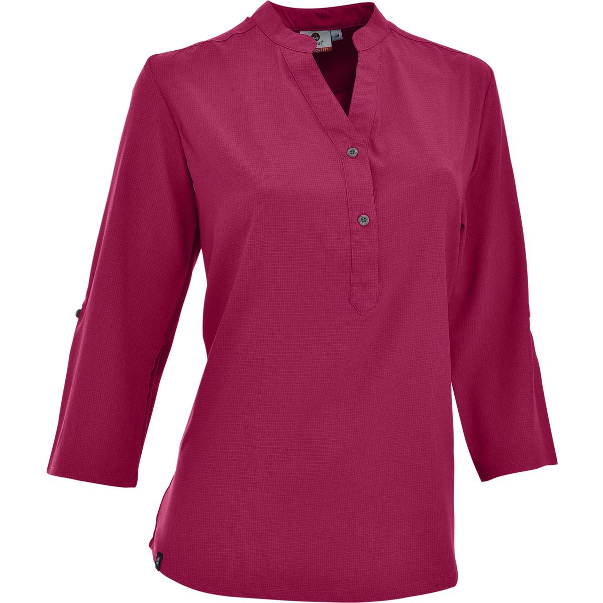 MAUL Sport Bad Bevensen - SP - 3/4 Bluse Feines Karo light purple (81) 40 5930122748-81-40