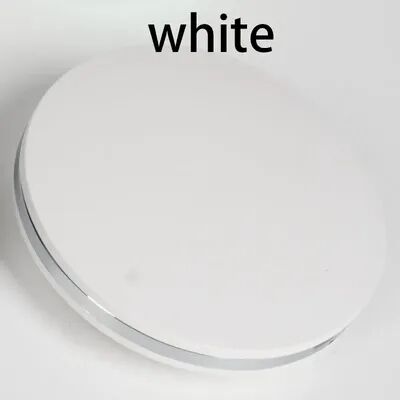 Quick Pick Pro Portable LED Makeup Mirror Handheld Pocket Compact, Dual Sided Mirror With 5x Magnification, USB Rechargeable white