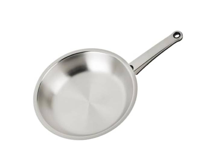 Ecovitam Pfanne, 28 cm, Edelstahl 18/10, für alle Herde, auch Induktionsherde