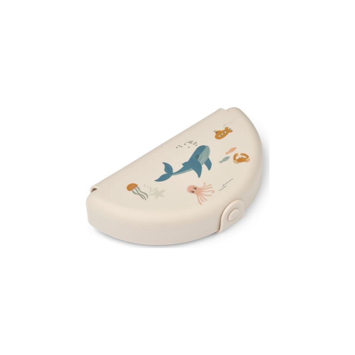 Liewood Eugene Foldable Snack Box sea creature / sandy (1032) ONE SIZE LW19265-1032-ONE SIZE-CU