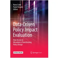 Data-Driven Policy Impact Evaluation, Fachbücher von Paolo Paruolo, Nuno Crato