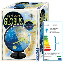 Kosmos Globus Tag und Nacht