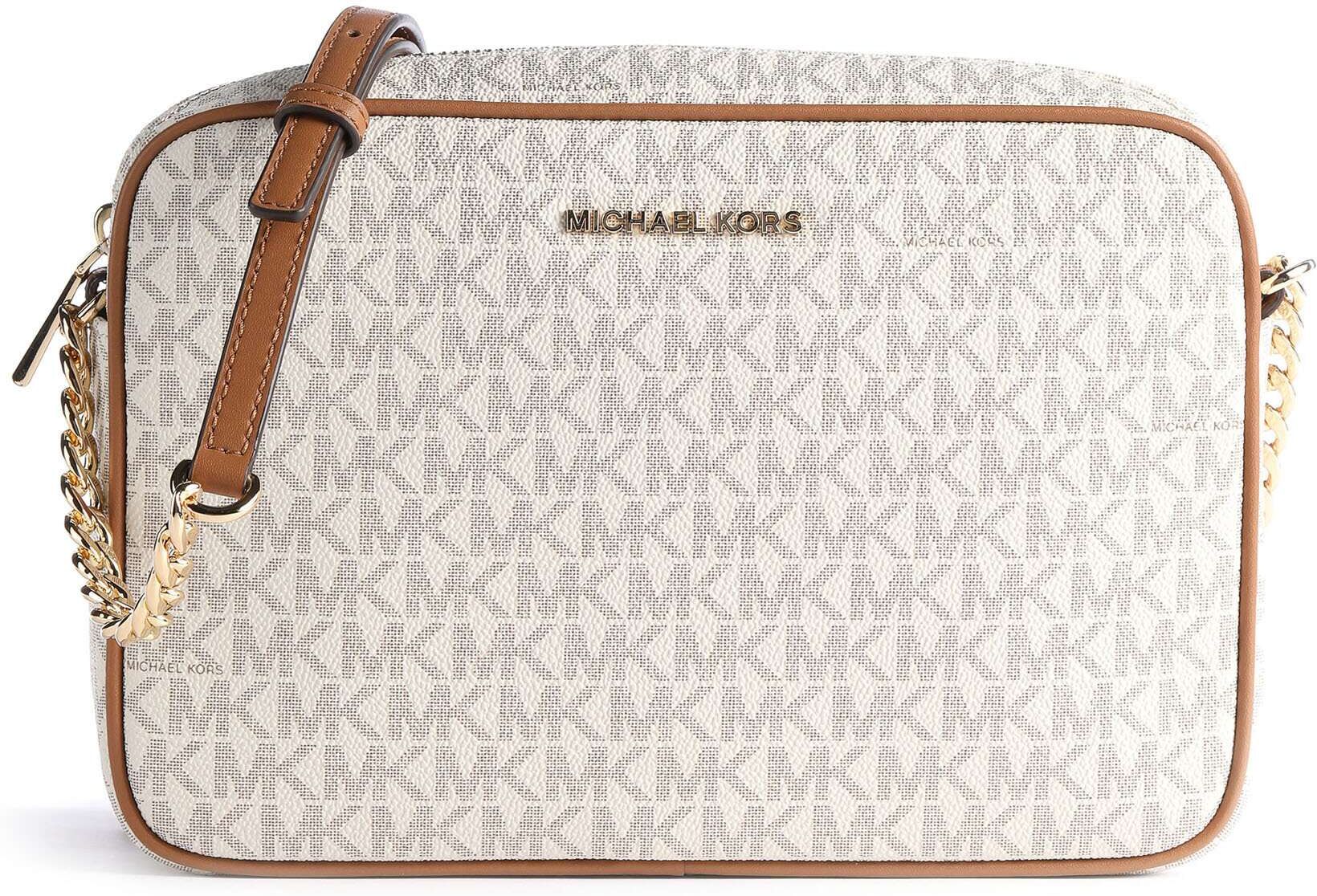 Michael Kors Jet Set Umhängetasche, weiß