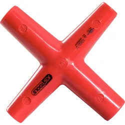 KS Tools Kreuzschlüssel mit Schutzisolierung - 117.1708