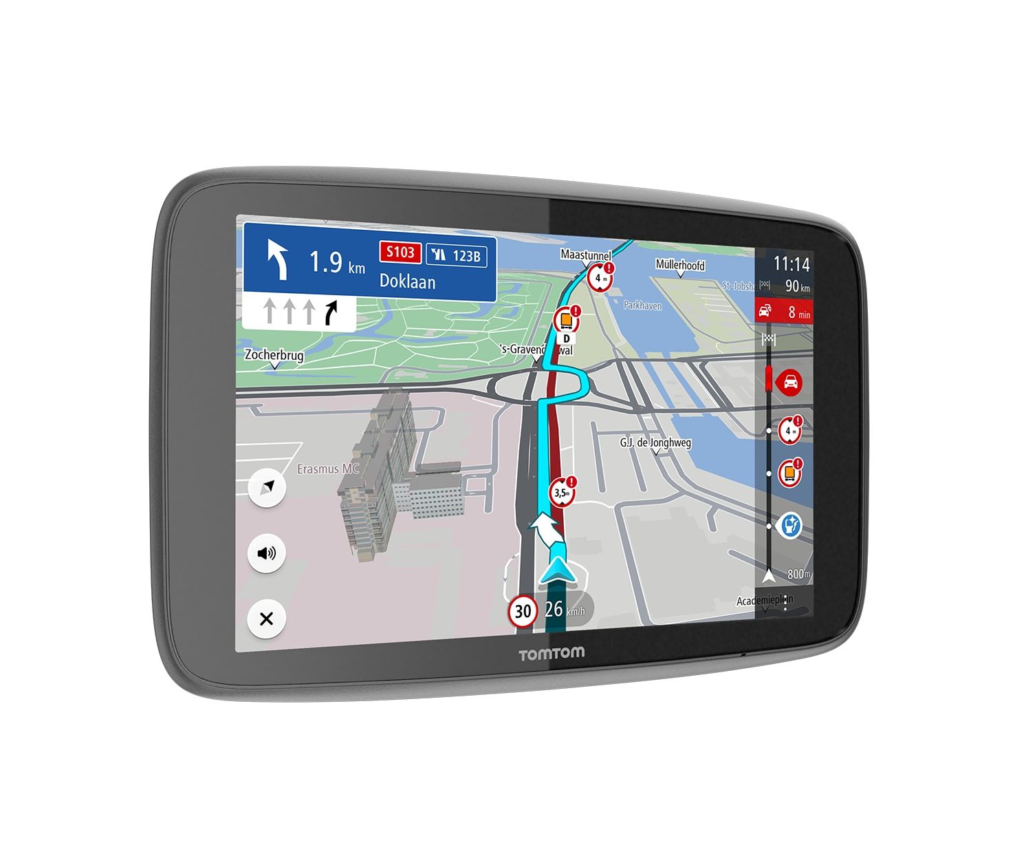 TomTom Go expert Plus 7 EU 17,8 cm (7 Zoll) Navigationsgerät 32 GB Ganz Europa 1YD7.002.20
