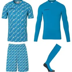 UHLSPORT Torwart-Sets Progressive, Größe XXL in Blau Blau