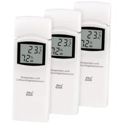 DNT Zusatz-Thermo-/Hygrosensoren-Set, Wetterstation Zubehör, Weiss