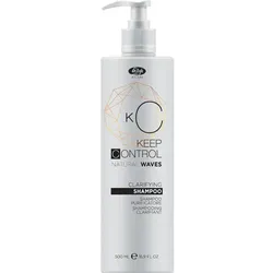 500ml Lisap Keep Control Natural Waves Clarifying Shampoo