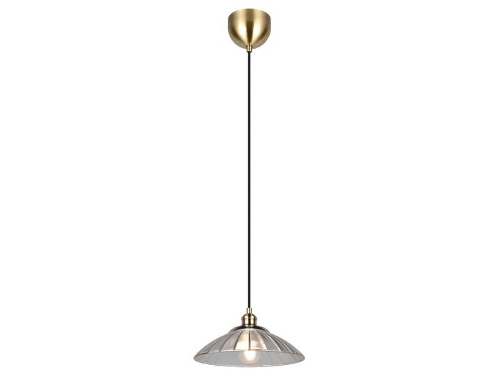 Suspension Eluna Type A Ø 30cm Laiton/Laiton Matériau : Verre, Métal Surface en métal : Laqué Type de métal : Fer Type de verre : Verre clair