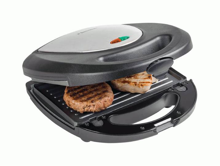 Bestron ASM8010 Tischgrill 3er Set Schwarz