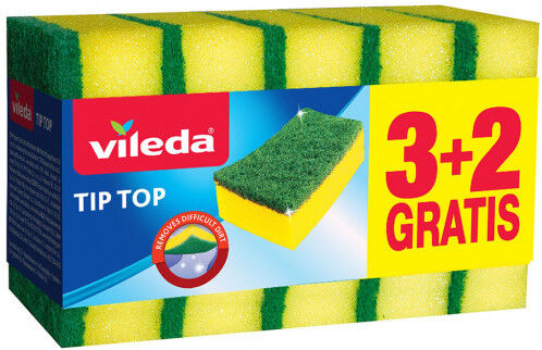 VILEDA Tip Top L’éponge grattante 5 pcs. 106068