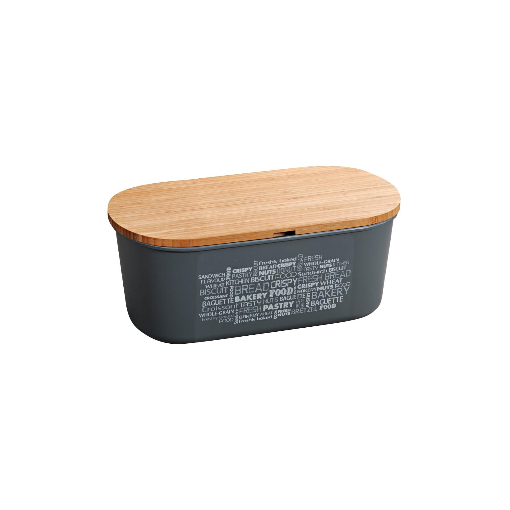 KESPER Brotbox, grau, FSC