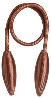 Uplift Treasures Plush Alloy Curtain Tieback Rope light Coffee