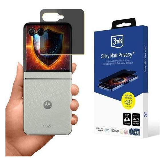 3MK ochranná folie Silky Matt Privacy pro Motorola Razr 60 (Motorola Razr 60) (5903108662345)