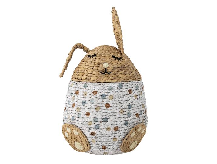 Bloomingville MINI Mand Villja Konijn, 60cm hoog - Meerkleurig