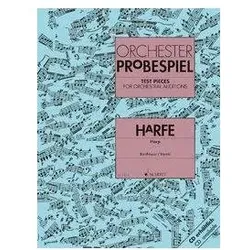 Orchester-Probespiel Harfe, Fachbücher von Ruth Konhäuser, Helga Storck