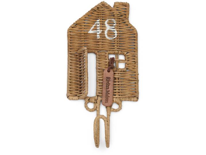 RIVIERA MAISON Kleiderhaken RM braun Rattan B 9 H 23 cm - Kleiderhaken