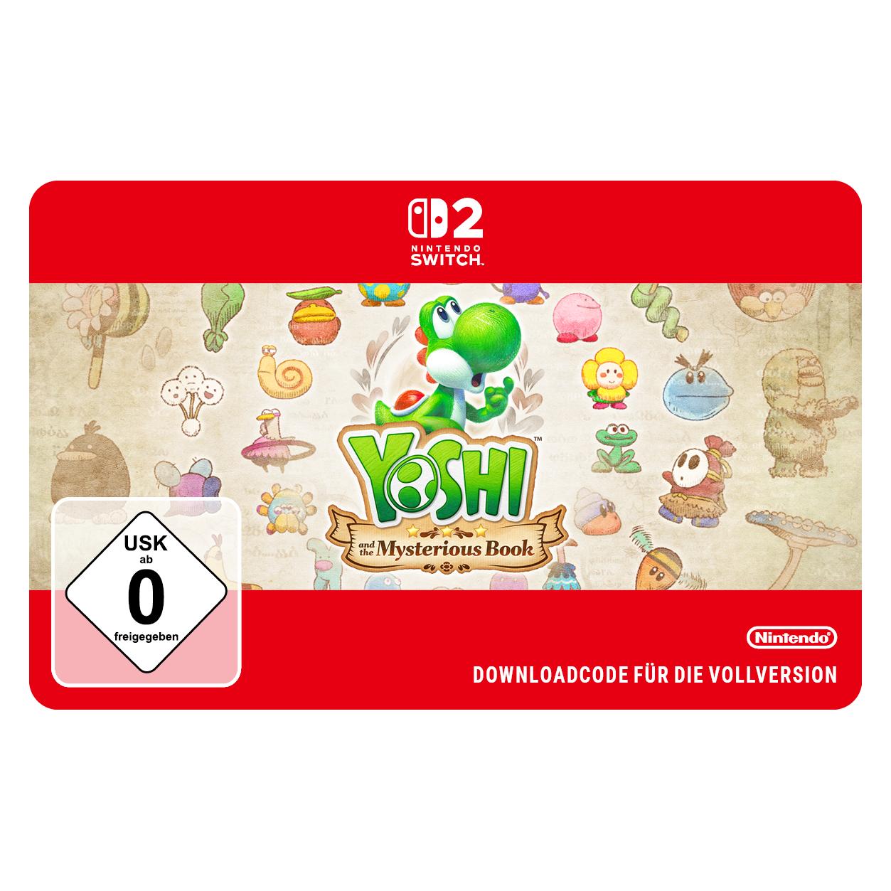 Nintendo Yoshi and the Mysterious Book Digital Code (Switch 2) (4255839762490)