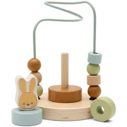 2x Jollein Aktivitätsspirale aus Holz - Bunny Luz