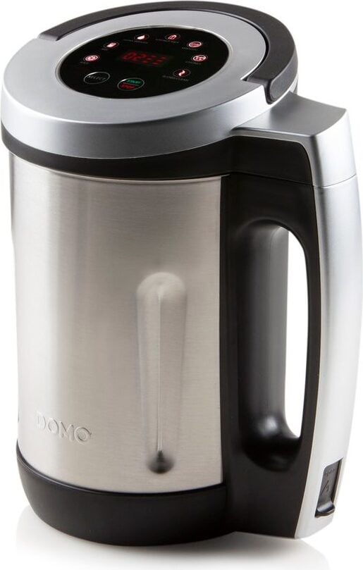 Domo Heating Blender DO716BL - Grijs - 2,2 l - 1000 Watt - 7 Programma's