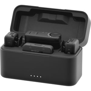 GoPro Wireless Mic Complete Kit Mikrofon, schwarz, digitales Drahtlos-Mikrofonsystem